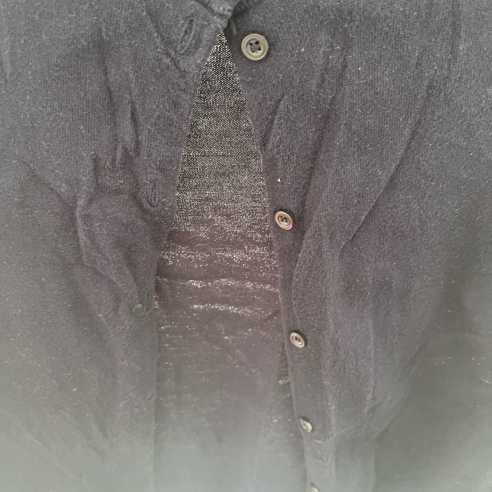 Blue Button-Up Cardigan - Picture 5 of 5